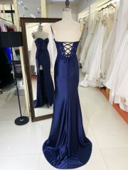 2025 New embroidery lace navy elegant and sexy prom dresses women luxurious party for lady