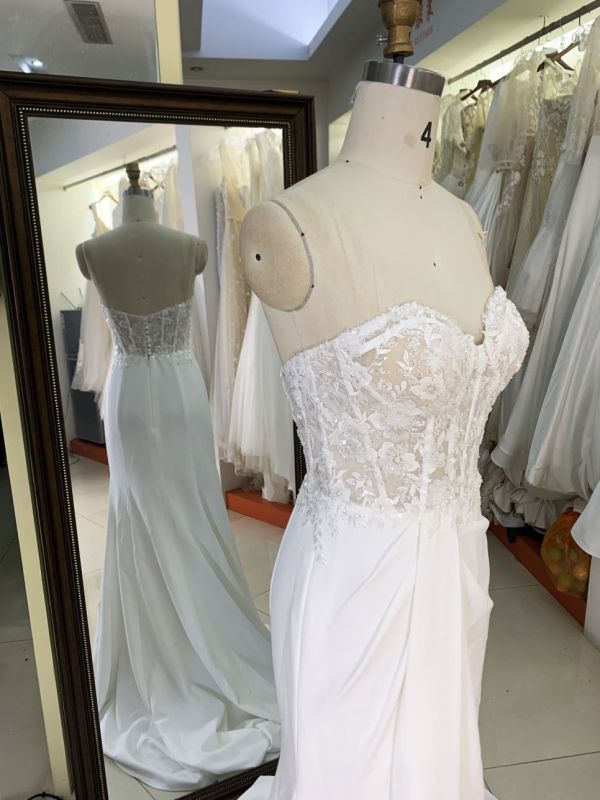 2025 New elegant 3d flower bridal laces for wedding dress guest ladies women for bride girl