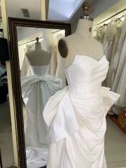 2025 New elegant wedding dresses 2 in 1 bridal bow for wedding dress guest ladies women for bride girl