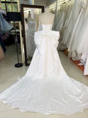 2025 New elegant wedding dresses 2 in 1 bridal bow for wedding dress guest ladies women for bride girl