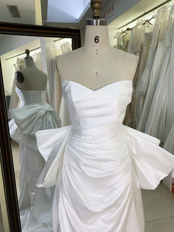 2025 New elegant wedding dresses 2 in 1 bridal bow for wedding dress guest ladies women for bride girl
