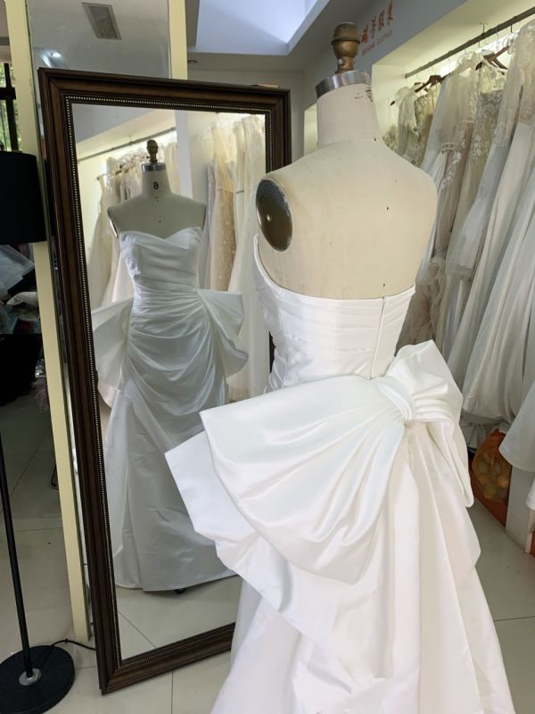 2025 New elegant wedding dresses 2 in 1 bridal bow for wedding dress guest ladies women for bride girl