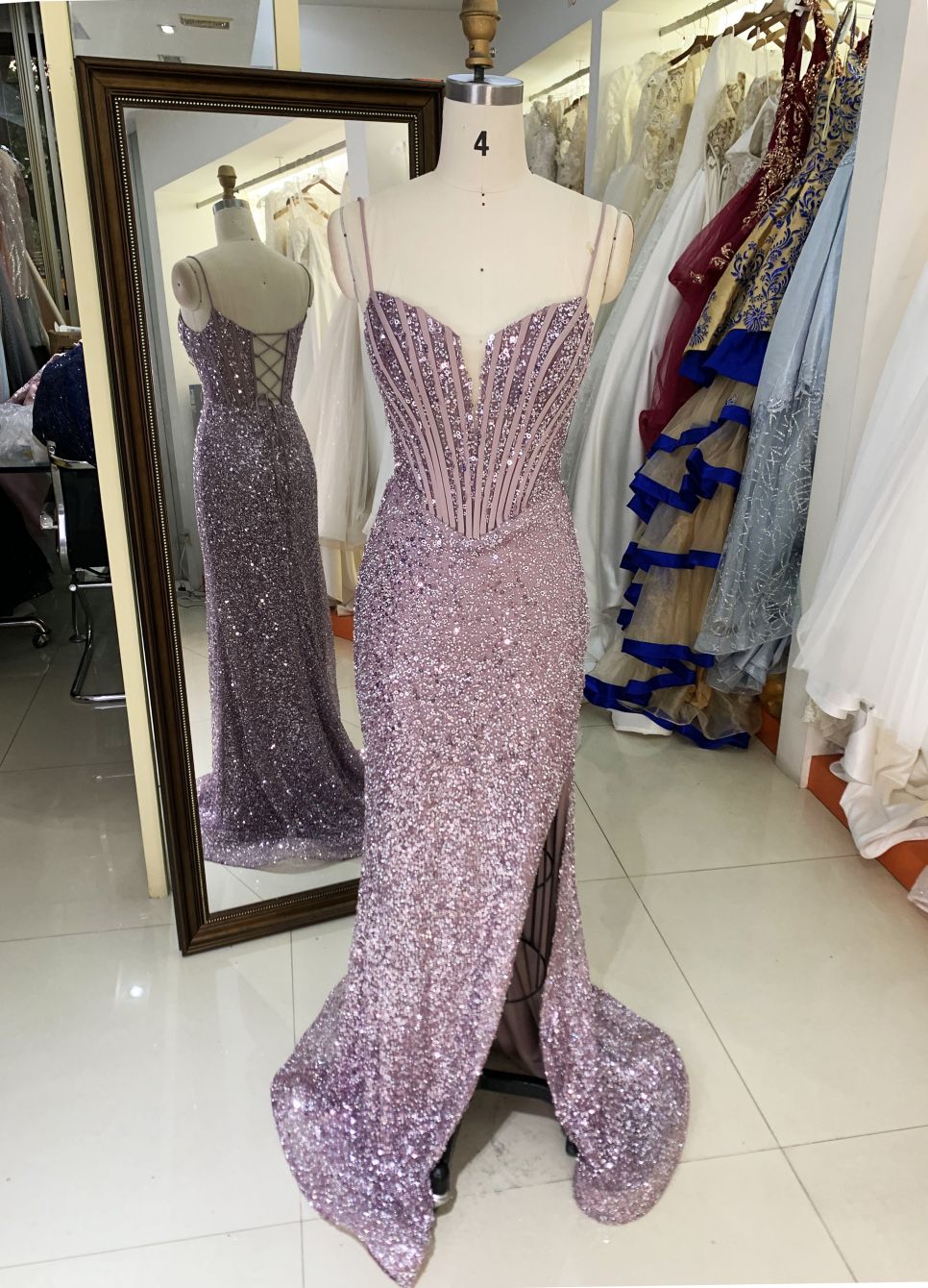 2025 New style luxury black deep V-neck sexy party dress cape beaded mermaid elegant party evening dress for women