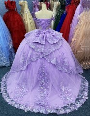 2025 New dresses for mexico lavender quinceanera dresses western off shoulder elegant new for woman