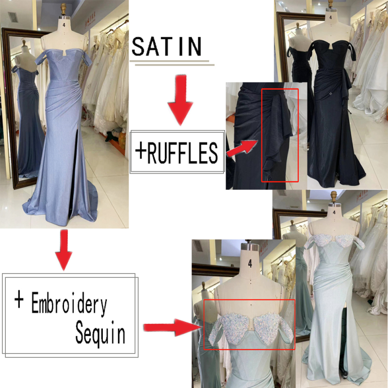 Sparkling navy blue Dresses For Party sexy evening dress slim backless wholesale elegant prom dresses 2025