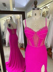 New fashion design Evening Party Dresses with zipper back For Women Elegant Floor-length Dress