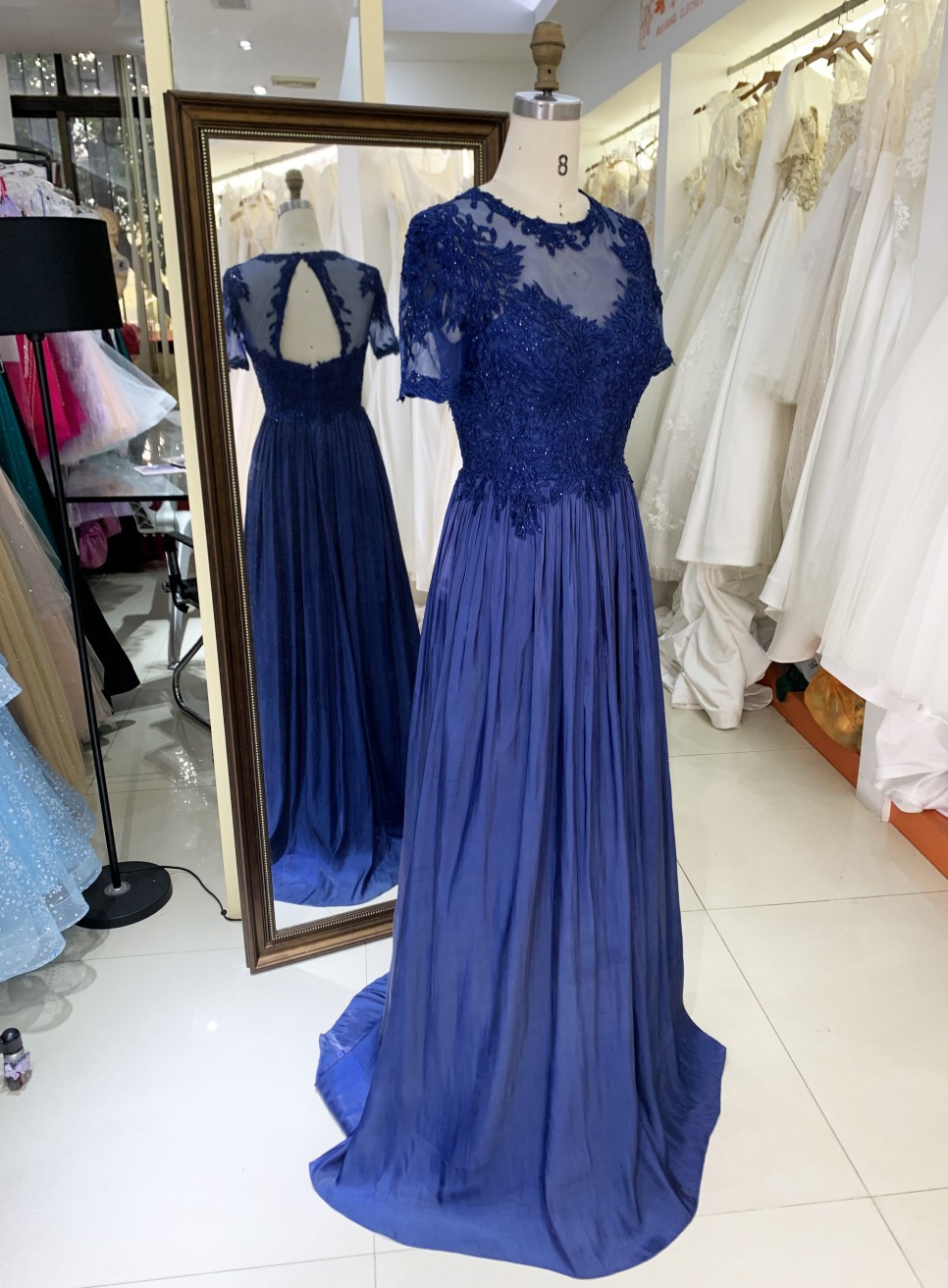 New Wholesale Luxury Elegant Satin Dresses for Mother of the Bride for Women 2025 Natural Waist Party Style