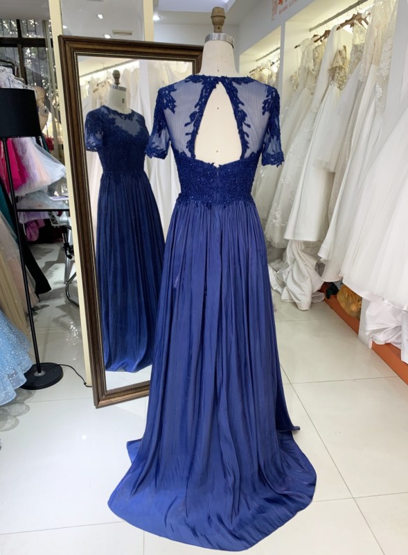 New Wholesale Luxury Elegant Satin Dresses for Mother of the Bride for Women 2025 Natural Waist Party Style