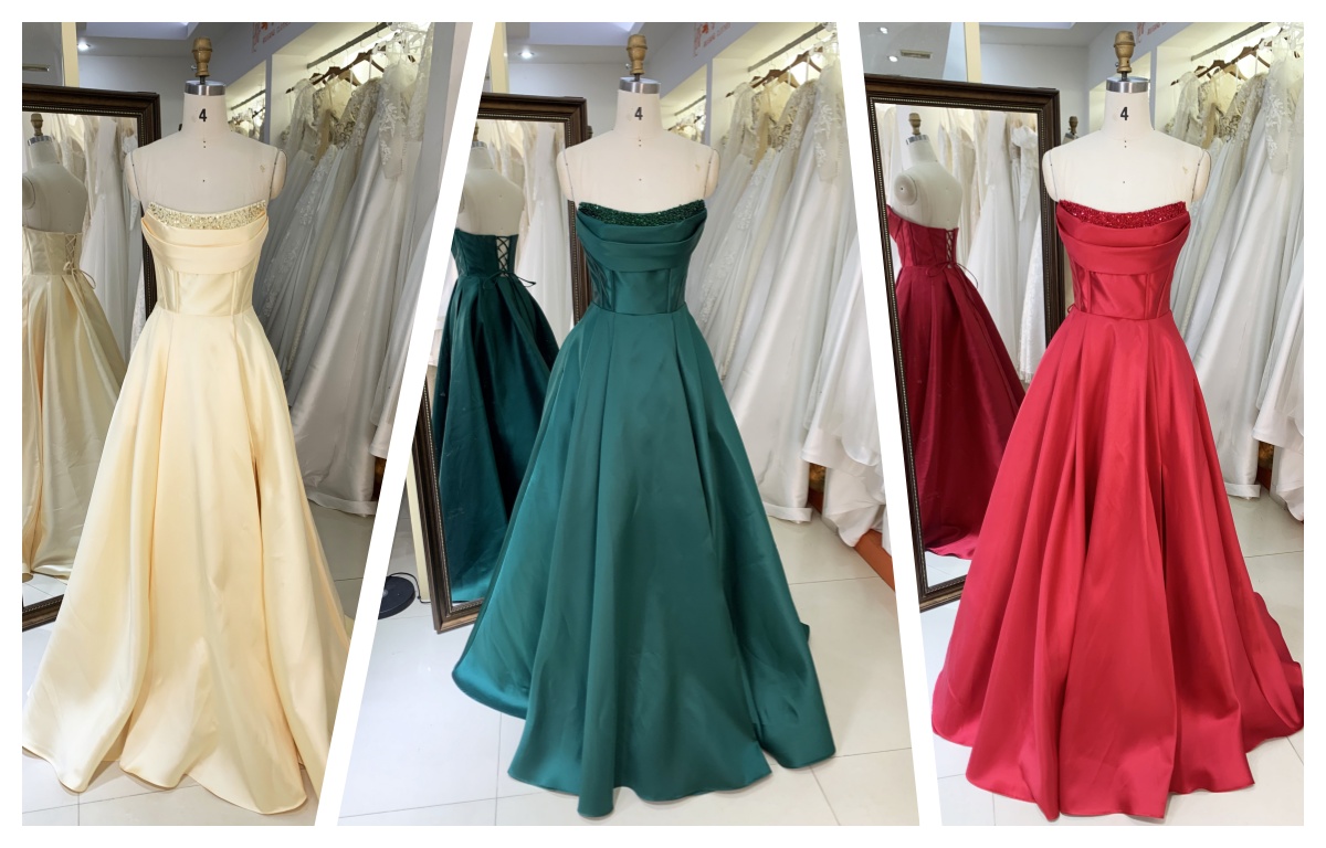 2026 Hot Designs Satin Maxi Evening Prom Gown by Manufacturer Floor-Length with Embroidery Decoration for Parties