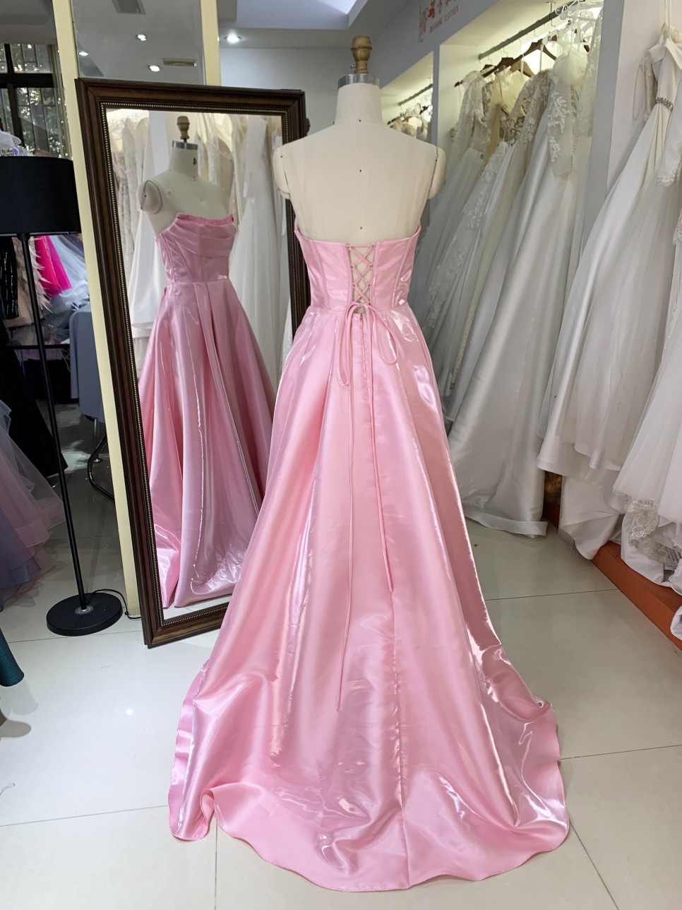 2026 Elegant Long Prom Dresses Soft Smooth Satin A-Line Maxi Customizable Floor-Length Dress Made From Quality Fabric Dress
