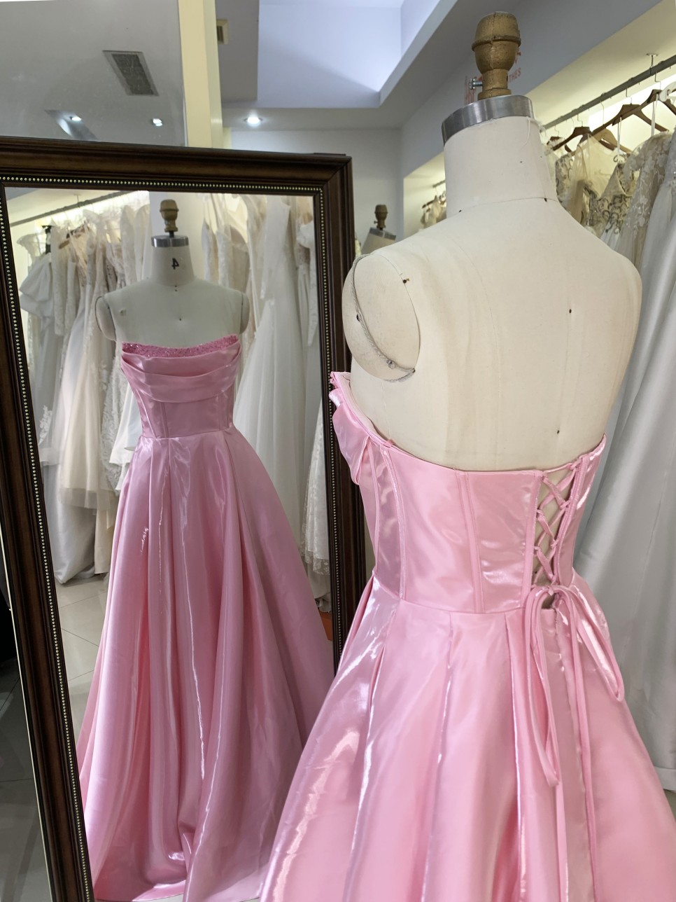 2026 Elegant Long Prom Dresses Soft Smooth Satin A-Line Maxi Customizable Floor-Length Dress Made From Quality Fabric Dress