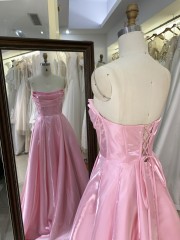 2026 Elegant Long Prom Dresses Soft Smooth Satin A-Line Maxi Customizable Floor-Length Dress Made From Quality Fabric Dress