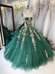 Quinceanera Dress Ball Gown Birthday Girls with butterfly Sweet 16 Dress Vestido Princess Prom Party Dress