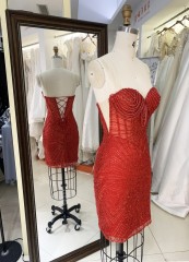 2025 New Lilac Wholesale Prom Dress Lady Elegant Cocktail Dresses Short Party Dresses for Women Evening Gown