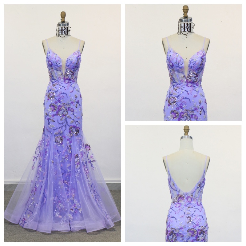 2025 New Trendy Floral Prom Dress American New Party Sequin Mermaid Evening Dresses 2026 Women Prom Dress