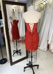 2025 New Lilac Wholesale Prom Dress Lady Elegant Cocktail Dresses Short Party Dresses for Women Evening Gown