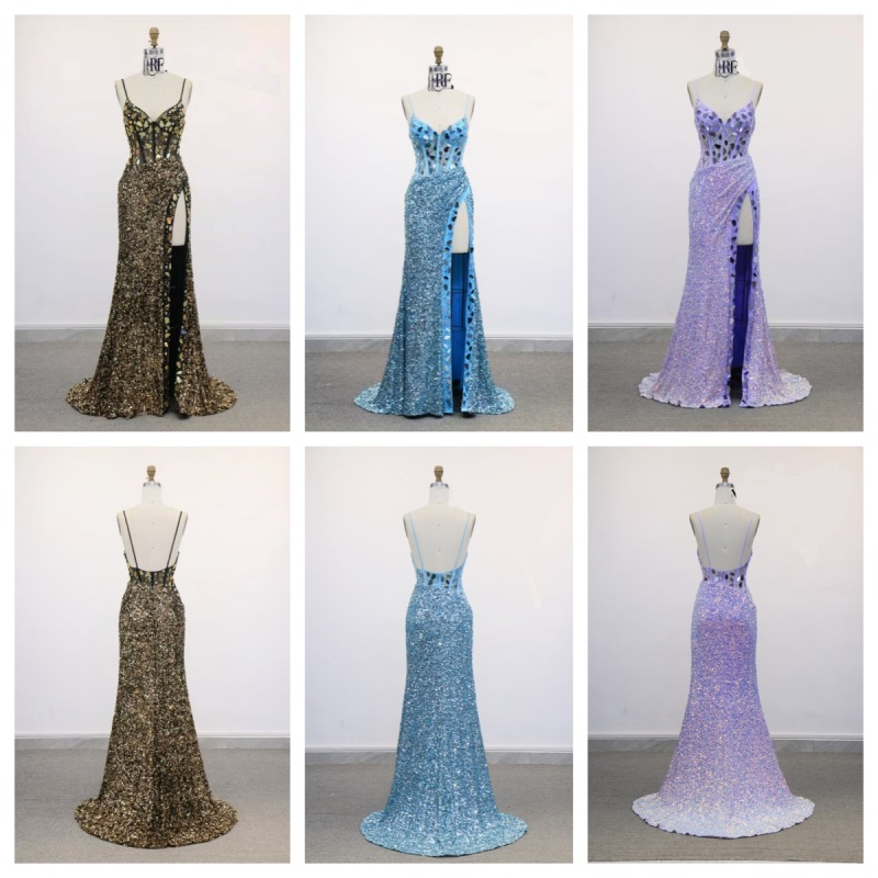 Elegant A-Line Beautiful Floor Length Dressed Evening Dress with Rhinestone Party Long Gown Sexy Party Club Wear