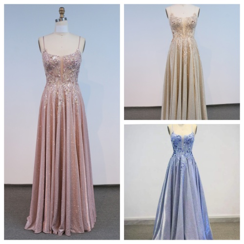 New America Wholesale LA Brand off Shoulder Beading Chain Long Evening Dresses Crystal Embellished Gown for Prom Dresses Black