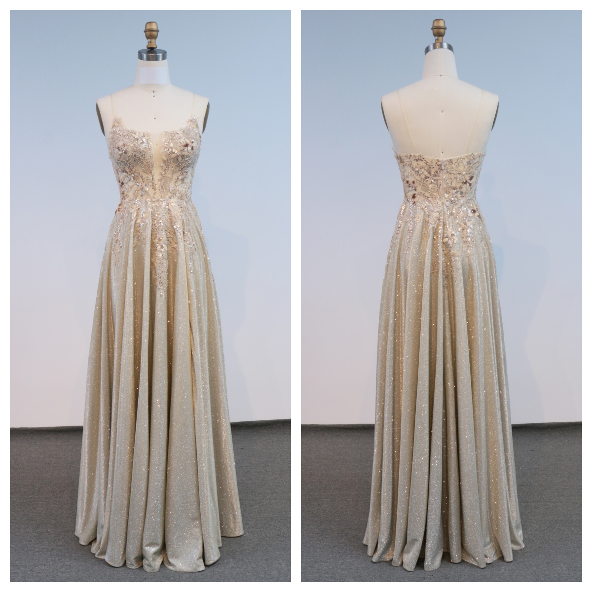 New America Wholesale LA Brand off Shoulder Beading Chain Long Evening Dresses Crystal Embellished Gown for Prom Dresses Black