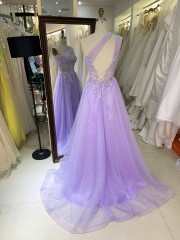 Wholesale New Arrival Ruffle with Flowers Long Ball Gown Evening Dresses