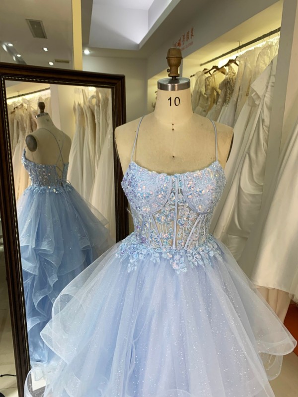 Wholesale Women's Elegant Long Party Dresses Ball Gown Dress with Embroidery V-neck Lace-up Back for Party Evening Wear