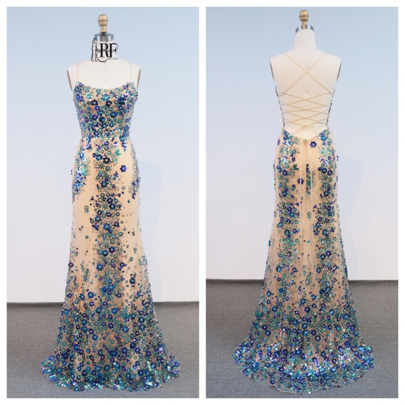 Wholesale 2026 Elegant Heavy Beaded Evening Dress for Women Long Sexy with Luxury Beading Flowers Party Style