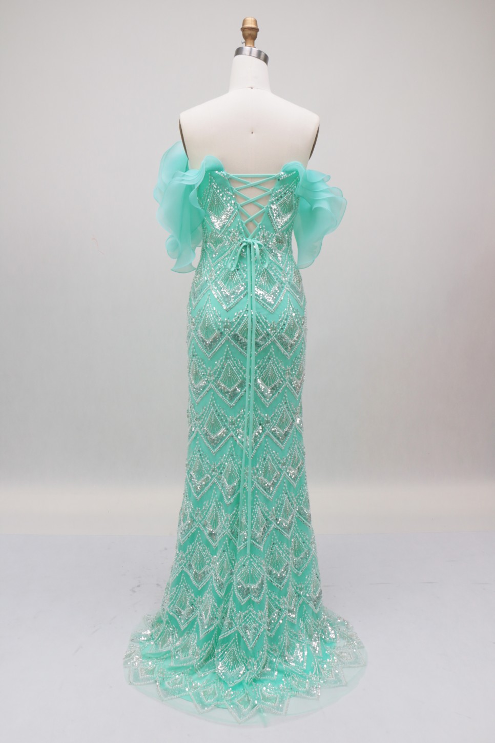 Wholesale New A-Line Design Elegant Evening Party Dresses for Women with Floral Ruffle Natural Waistline Eco-Friendly 2026