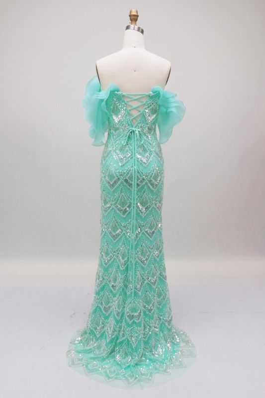 Wholesale New A-Line Design Elegant Evening Party Dresses for Women with Floral Ruffle Natural Waistline Eco-Friendly 2026