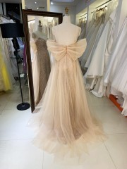 2026 New Fashion Design Luxury Sequined Champagne Crystal Embellished Floor-Length V-neck Corset Mermaid Prom Dress