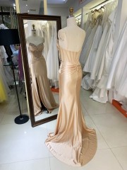 Trending Products 2026 New Arrivals Fancy Sequins Boning Prom Gowns Luxury Evening Dresses for Women