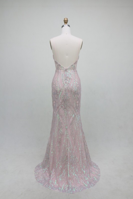 Luxury African Evening Dresses Fancy Sequins Boning Prom Gowns Luxe Evening Christmas Part Dress for Girl