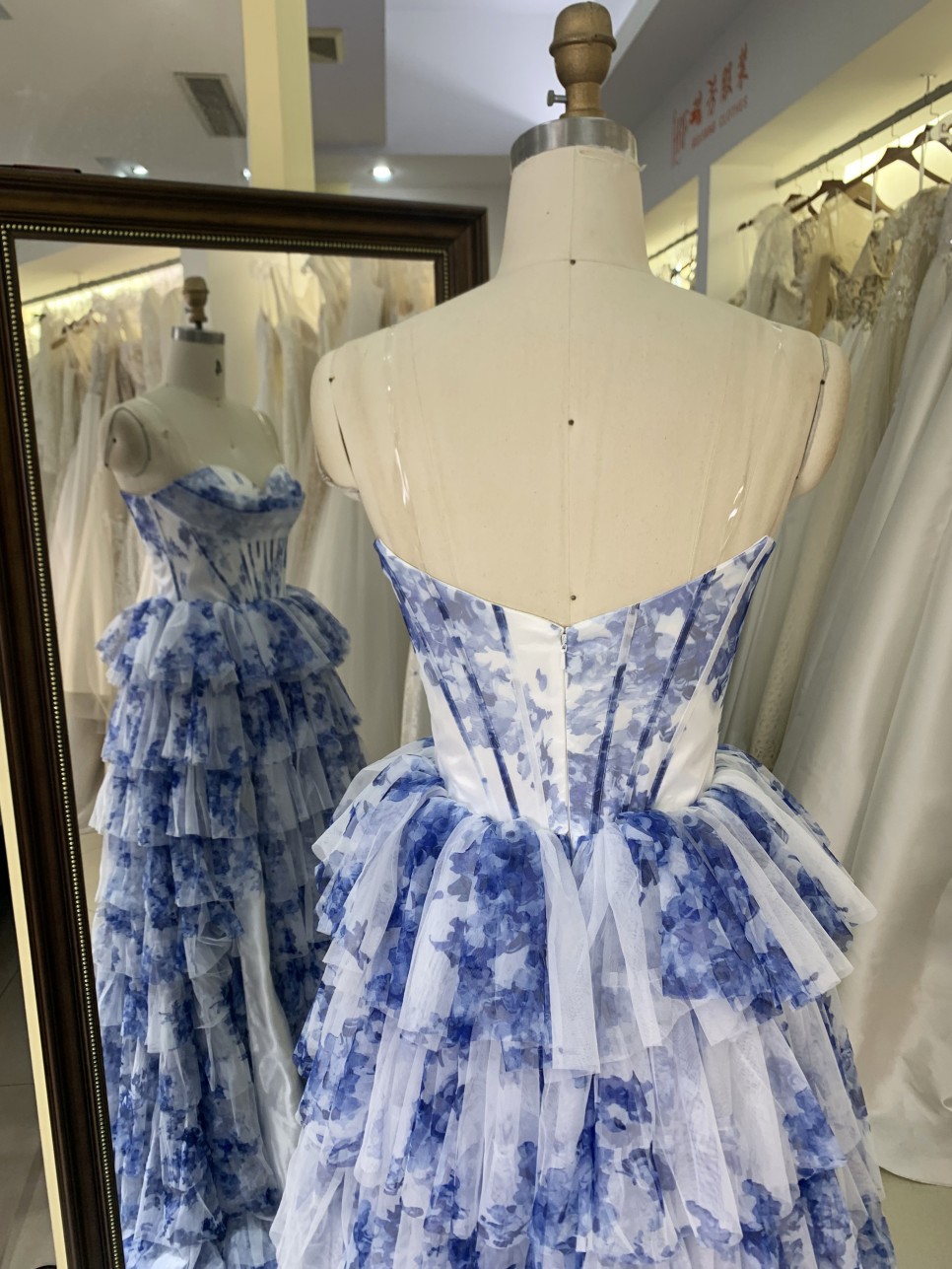 Trending Products Elegant Evening Party Dresses for Women Ruffle Flower Evening Christmas Part Dress for Girl