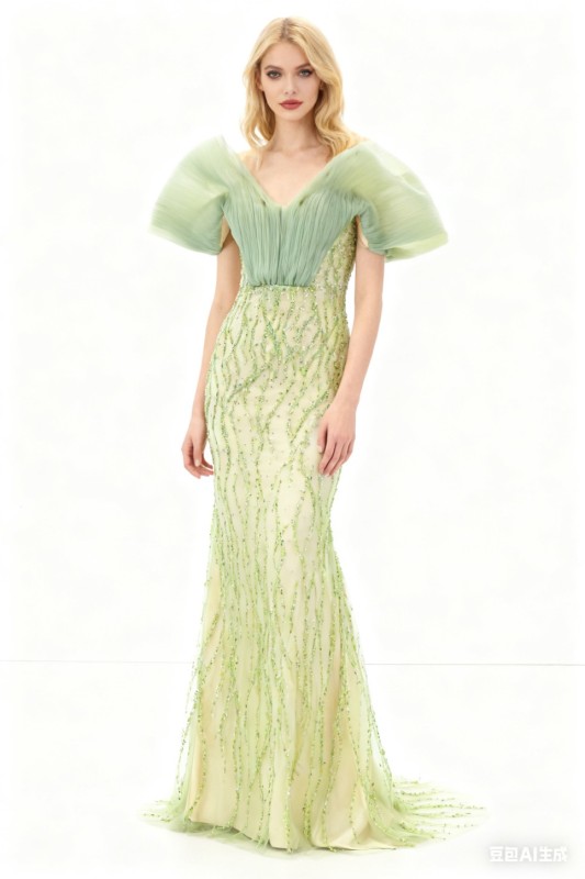 2026 Chic Luxury Sage Green Mermaid Evening Dresses Elegant Off the Shoulder Style for ARABIC Formal Party Gowns