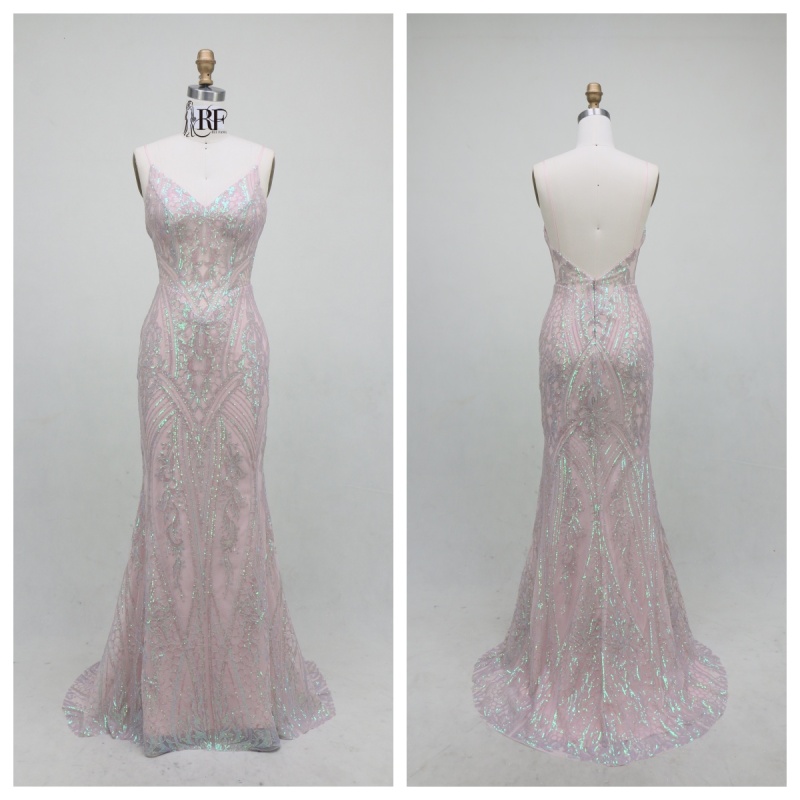 Luxury African Evening Dresses Fancy Sequins Boning Prom Gowns Luxe Evening Christmas Part Dress for Girl