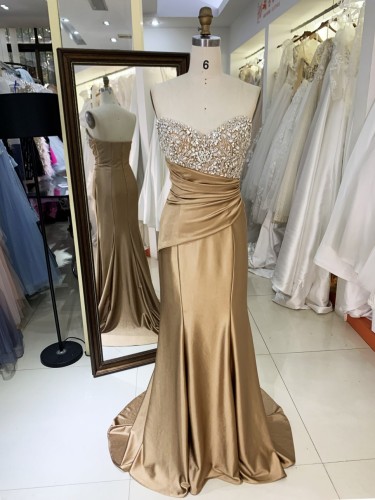 Trending Products Evening Gown Dress Elegant 2026 Prom Gowns Luxe Evening Christmas Part Dress for Girl