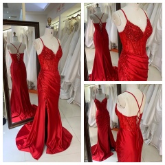 2026 Trending Products New Arrivals Fancy Sequins Boning Prom Gowns Elegant V-neck Evening Part Dress for Girl