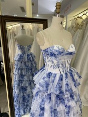 Trending Products Elegant Evening Party Dresses for Women Ruffle Flower Evening Christmas Part Dress for Girl