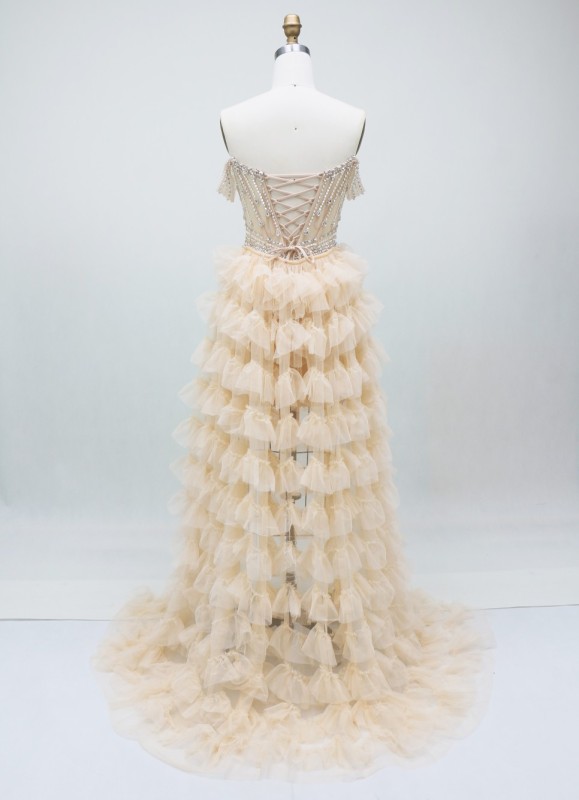 Trending Products Luxury Evening Dresses for Women's Parties Gowns Evening Christmas Part Dress for Girl