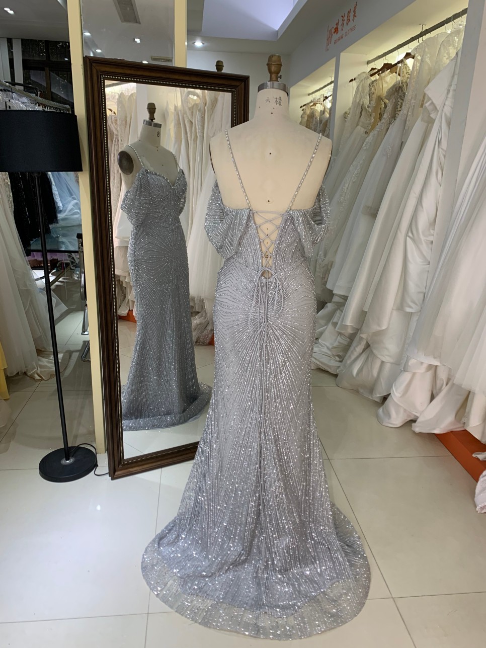 2026 Trending Products Evening Dresses Luxury Elegant Boning Prom Gown Evening Christmas Part Dress for Girl