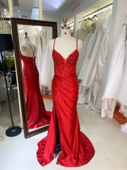 2026 Trending Products New Arrivals Fancy Sequins Boning Prom Gowns Elegant V-neck Evening Part Dress for Girl