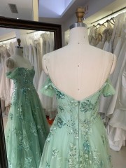 2026 Slit Gown Butterfly Evening Dresses Backless New Satin Dresses with Special Designs for Women