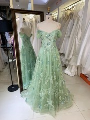 2026 Slit Gown Butterfly Evening Dresses Backless New Satin Dresses with Special Designs for Women