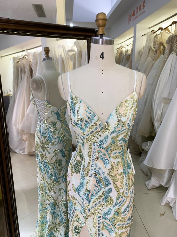 2026 New Design Classical Design with Beaded Elegant Evening Prom Dress With Zipper Back Evening Long Dress