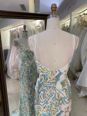 2026 New Design Classical Design with Beaded Elegant Evening Prom Dress With Zipper Back Evening Long Dress