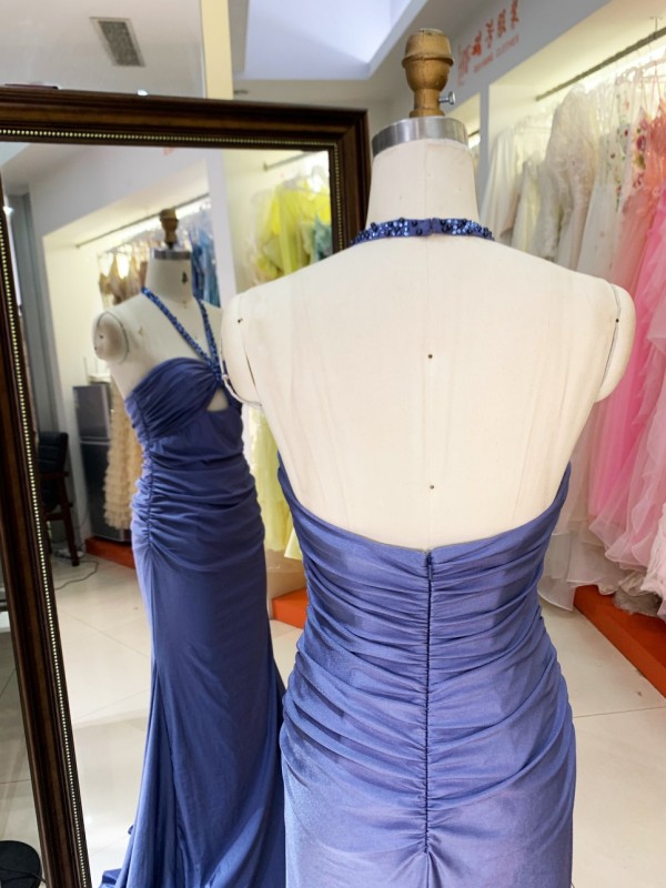 2026 Special Design Upper Body Sexy Satin Fabric Prom Dress Host Selling Evening Dress