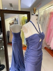 2026 Special Design Upper Body Sexy Satin Fabric Prom Dress Host Selling Evening Dress