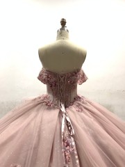 2026 Quinceanera Dresses Flower Beading Lace Crystal Sweetheart Vestidos De 15 Anos Birthday Party Prom