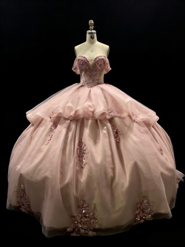 2026 Quinceanera Dresses Flower Beading Lace Crystal Sweetheart Vestidos De 15 Anos Birthday Party Prom