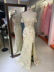Premium A-Line Satin Dot Crystal Slim Fit 100% Polyester Mini Homecoming Dress Sweetheart Bow Elegant Evening Gown High Quality