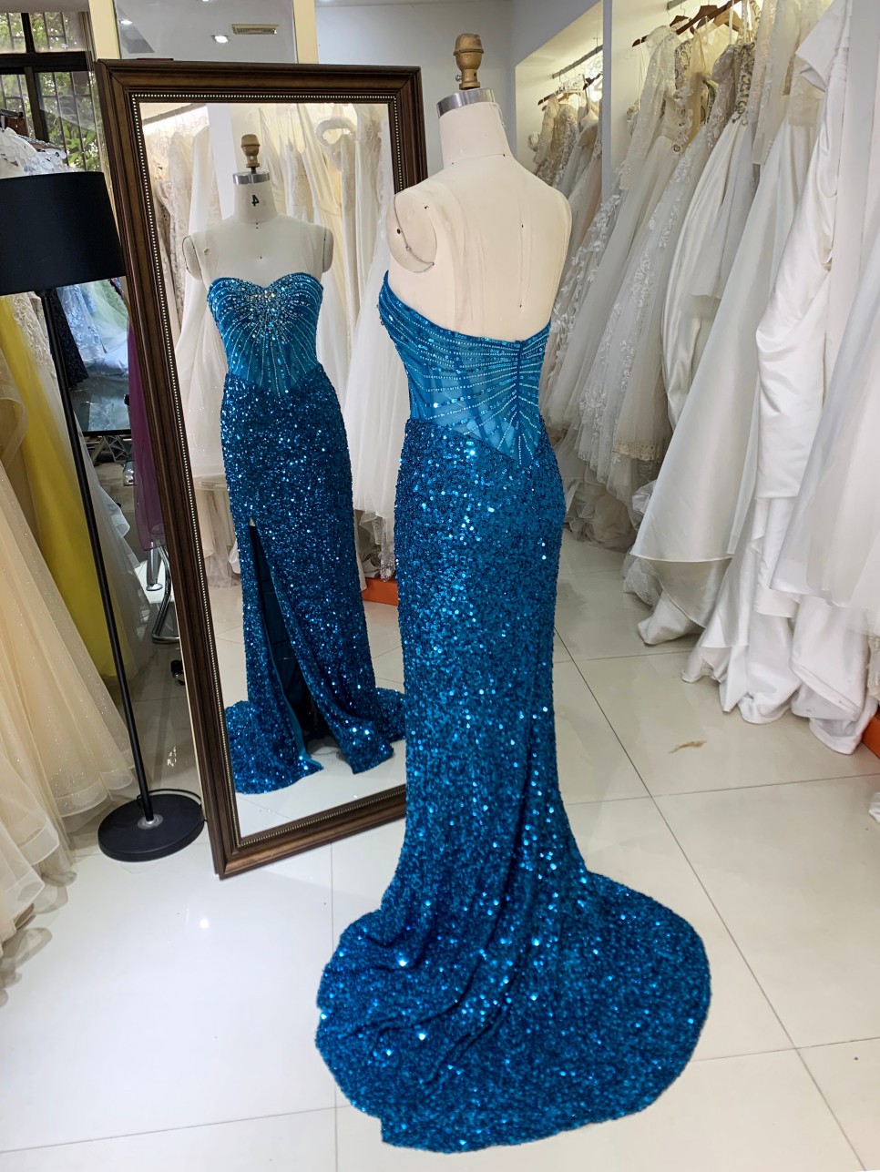 Premium A-Line Satin Dot Crystal Slim Fit 100% Polyester Sleeveless Kimono Sleeve Mini Homecoming Dress Sweetheart Bow Elegant